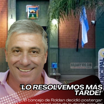 "LO DEJAMOS PARA MAS TARDE" Se posterga la resolucion de la destitución del Concejal José María Pedretti 